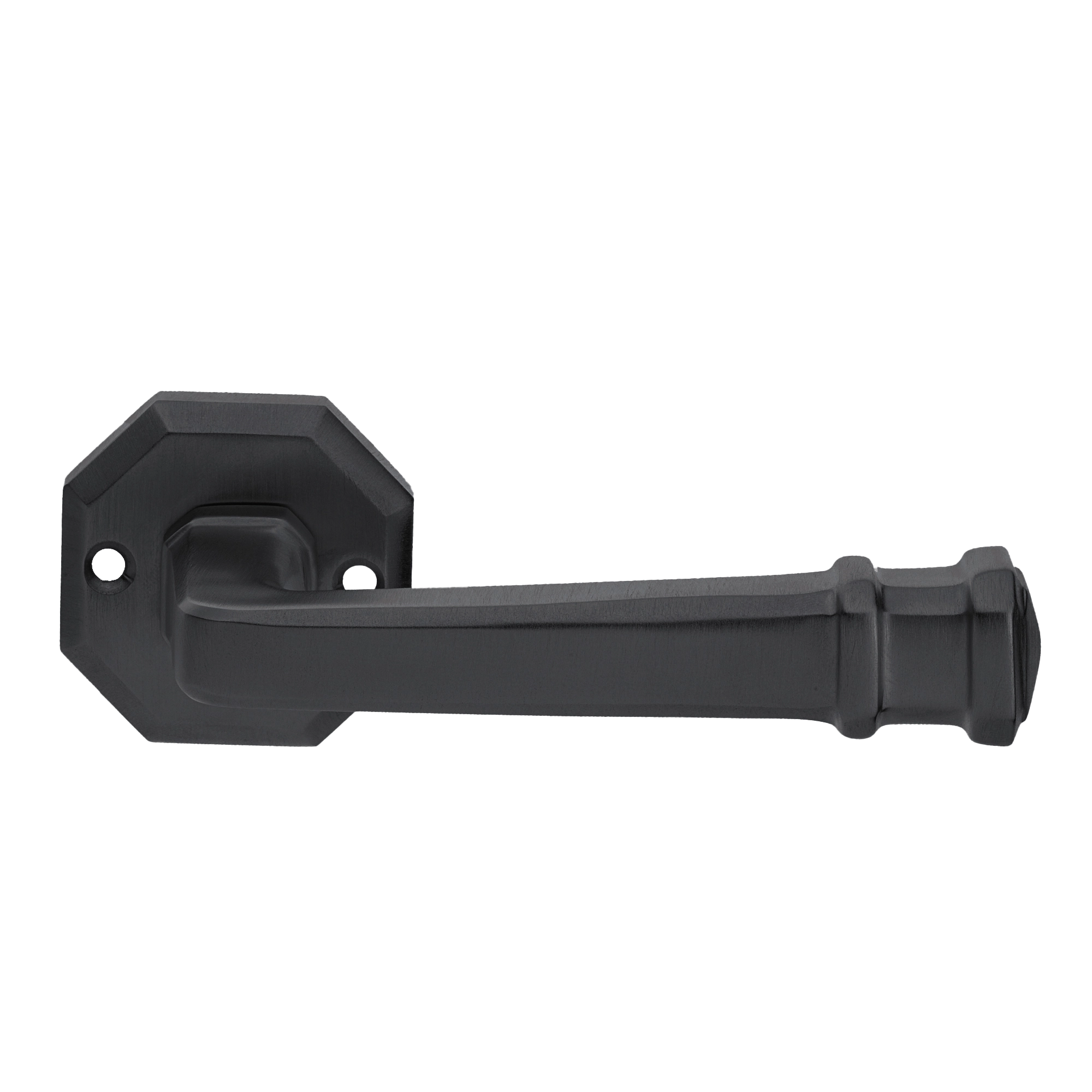 Ручка дверная CHAMPS-ELYSEES Y NERO на розетке Y, цвет черный, латунь фото купить Шымкент (Чимкент)