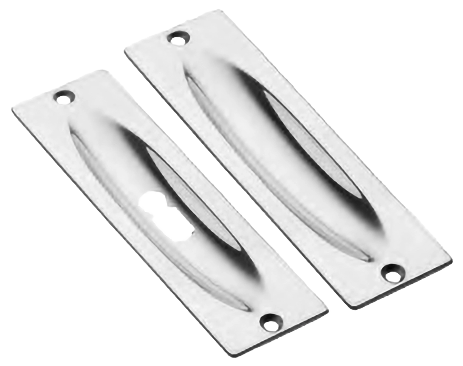 Комплект ручек для раздвижных дверей ART.50/R CRO под ключ, цвет хром, латунь фото купить Шымкент (Чимкент)