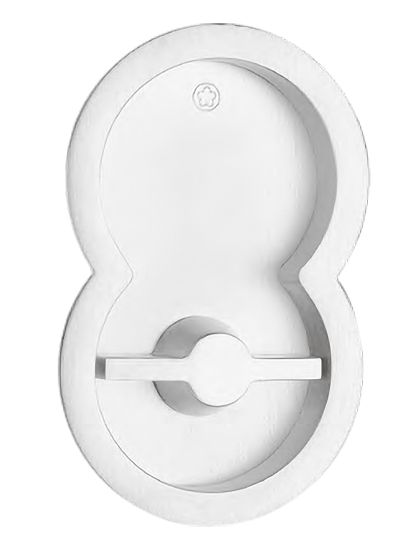 Ручки для раздвижных дверей INFINITY ART.84 BIA, цвет белый, ЦАМ фото купить Шымкент (Чимкент)