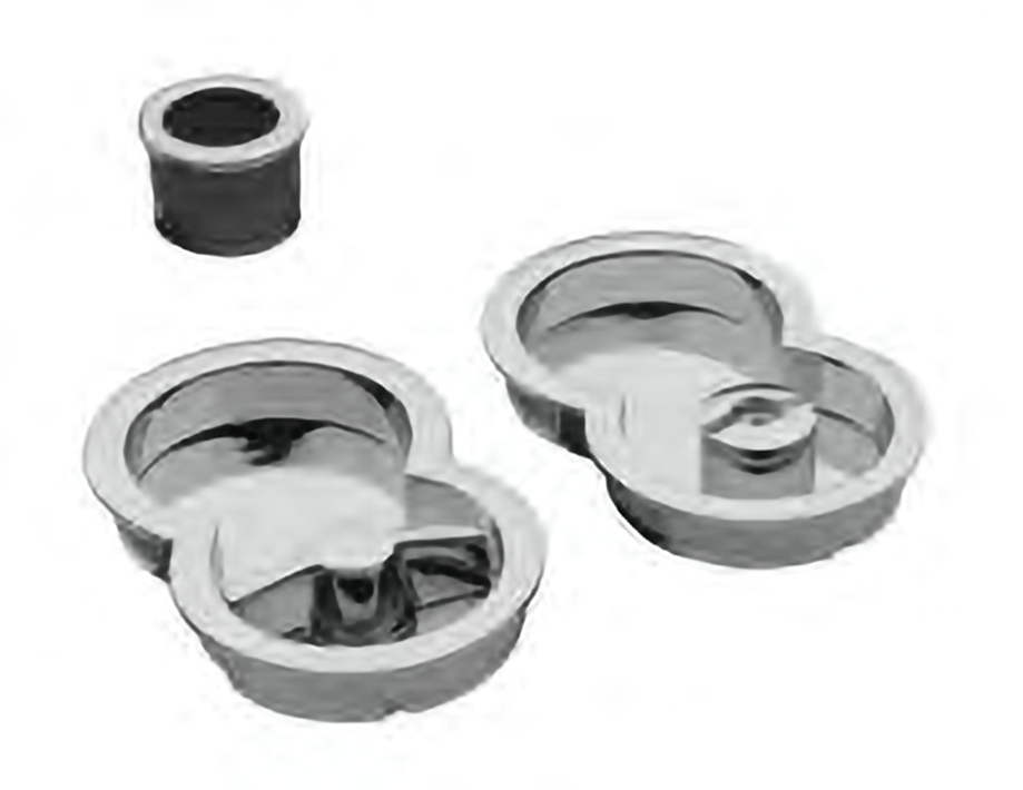 Комплект ручек INFINITY ART.85/A CRO с заверткой для раздвежных дверей с торцевой ручкой, цвет хром фото купить Шымкент (Чимкент)