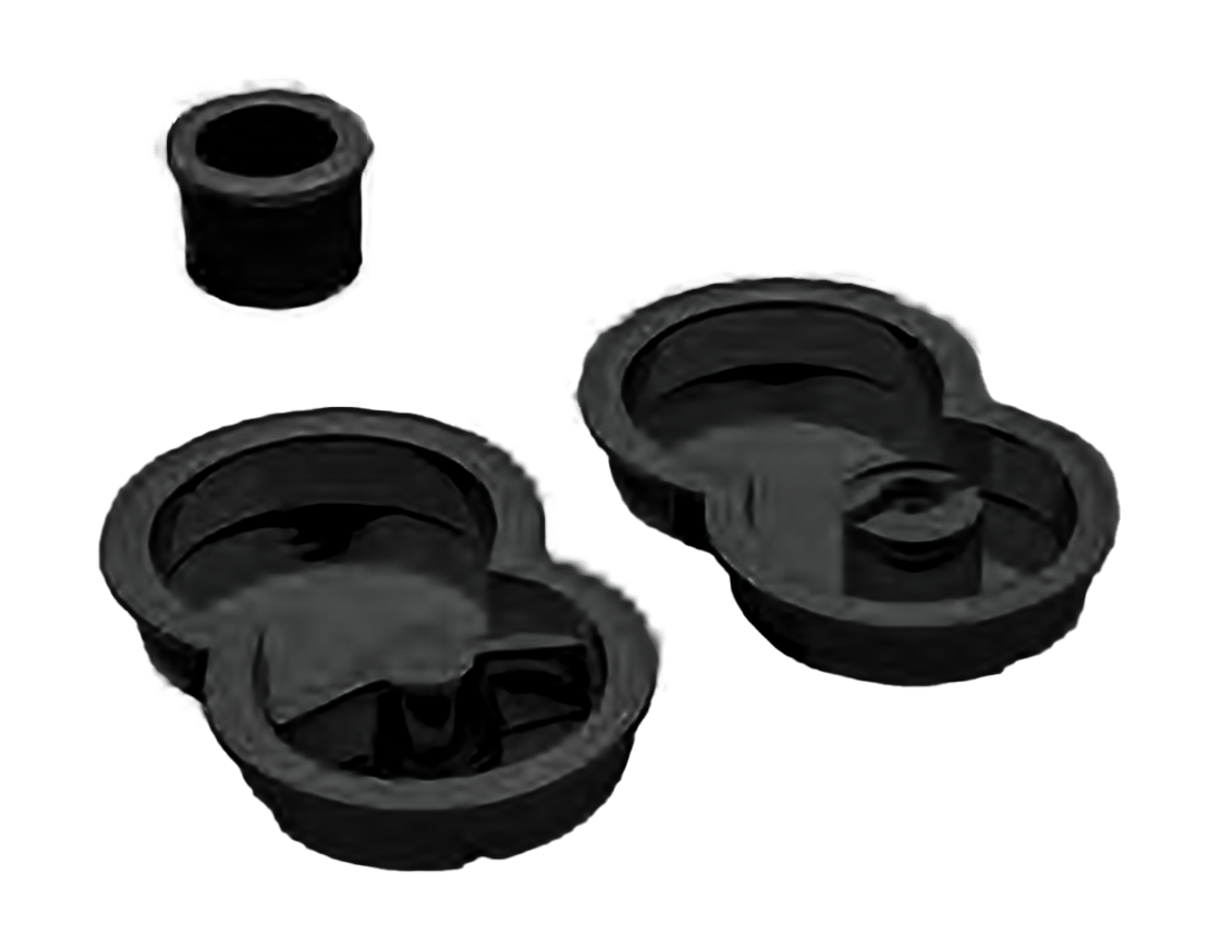 Комплект ручек INFINITY ART.85/A NERO с заверткой для раздвежных дверей с торцевой ручкой, цвет черный фото купить Шымкент (Чимкент)