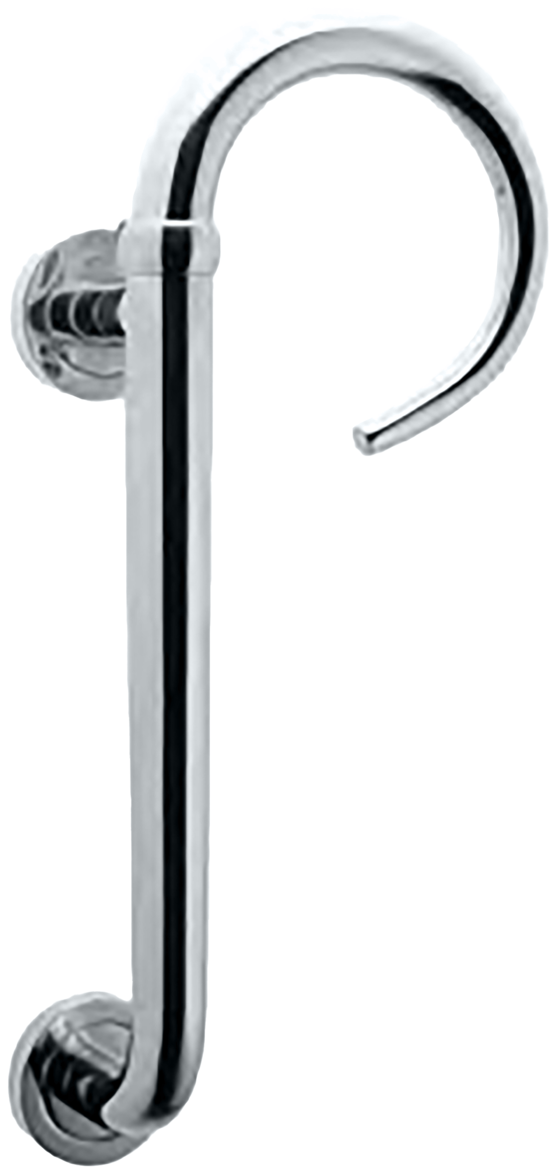 Ручка-скоба LANGOUST PH R CRO правая на круглой розетке, цвет хром, латунь фото купить Шымкент (Чимкент)