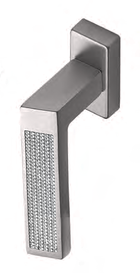 Ручка оконная DOLCE VITA W1 NIN с 4-х позицион. механизмом, цвет черный никель, ЦАМ фото купить Шымкент (Чимкент)