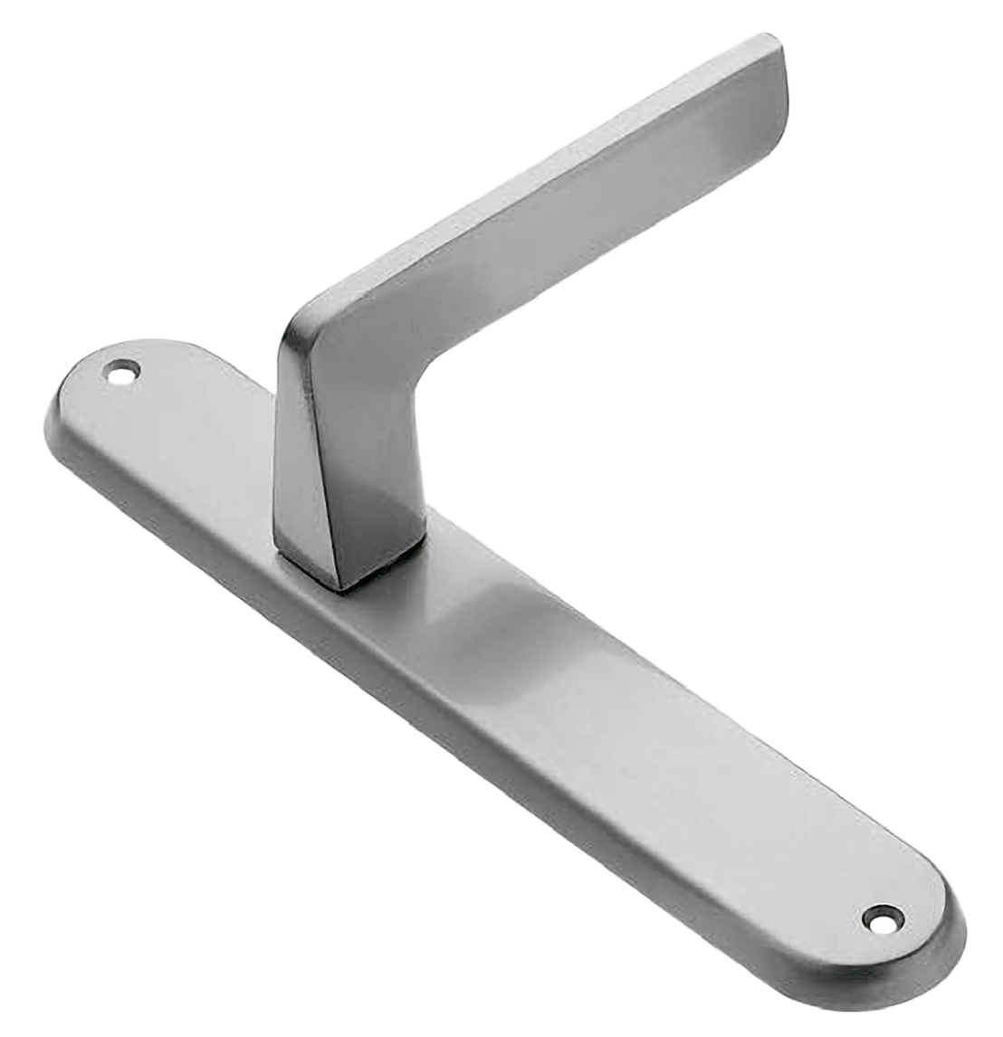 Ручка дверная на планке ROCK PL CSA, цвет матовый хром, латунь фото купить в Шымкенте