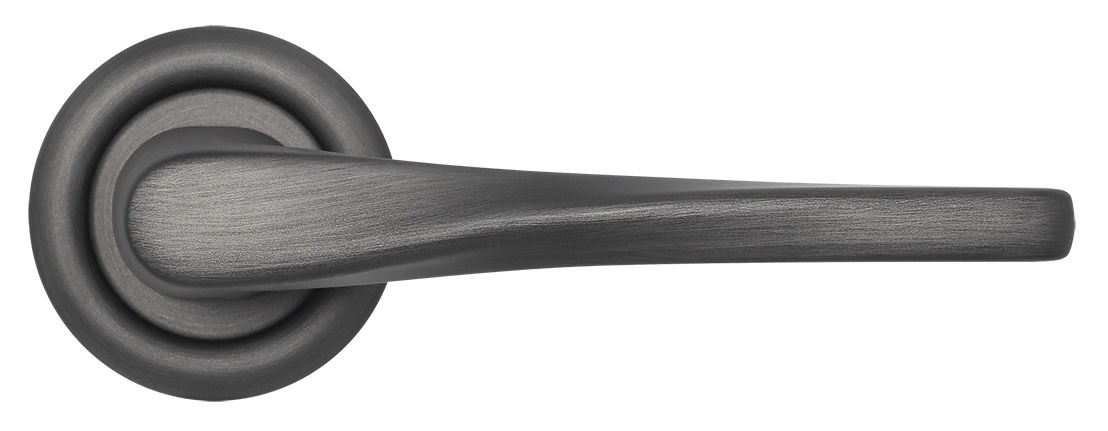 Ручка дверная THE OLYMPICS R7 SST на круглой розетке, цвет Летняя гроза/Summer Storm фото купить в Шымкенте