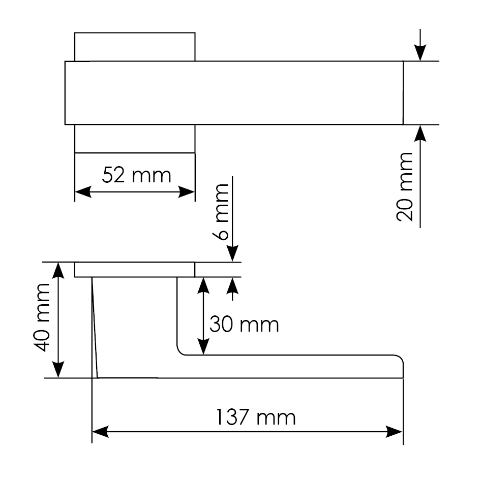 Комплект дверных ручек MH-56-S6 BL с заверткой MH-WC-S6 BL + магнитный замок M1895 BL, цвет черный фото morelli Шымкент (Чимкент)