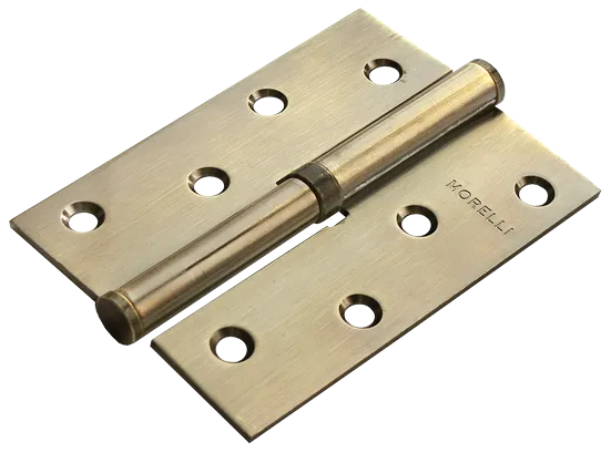 Петля разъемная MSND 100X70X2.5 AB R с подшипником стальная правая, врезная, цвет бронза фото купить Шымкент (Чимкент)