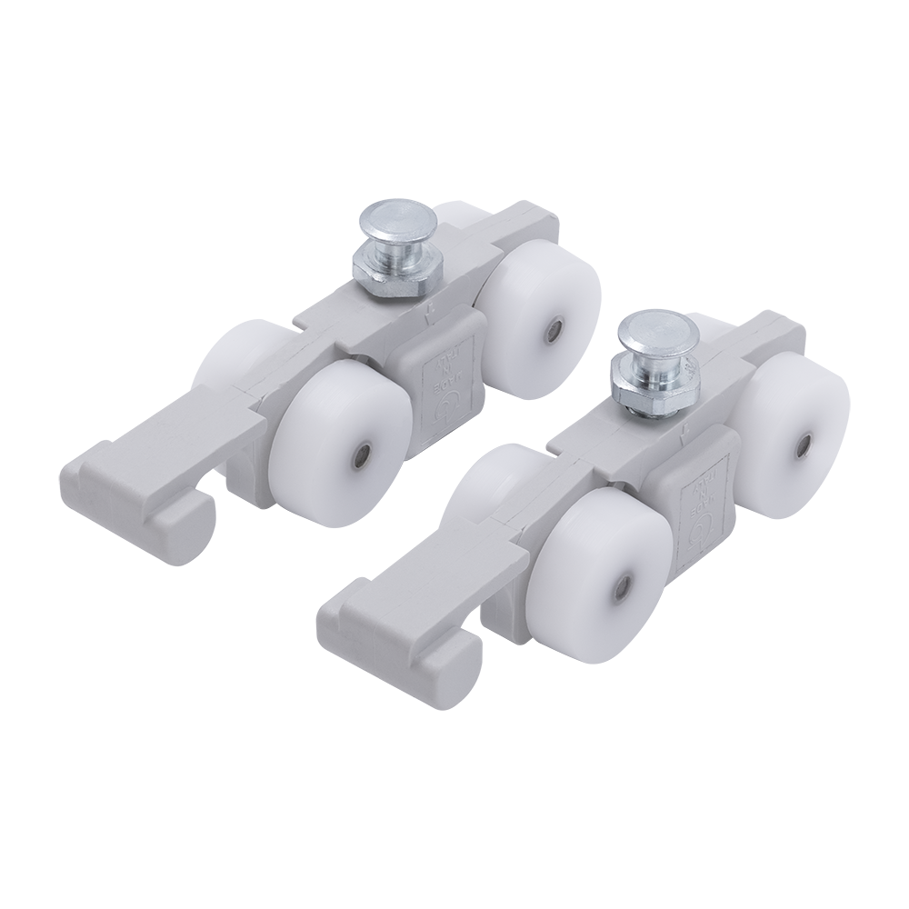 Комплект ролик-стопор SLIDING SET 1-SO 40kg NEW для синхр. открывания, дверь до 40кг фото фурнитура Шымкент