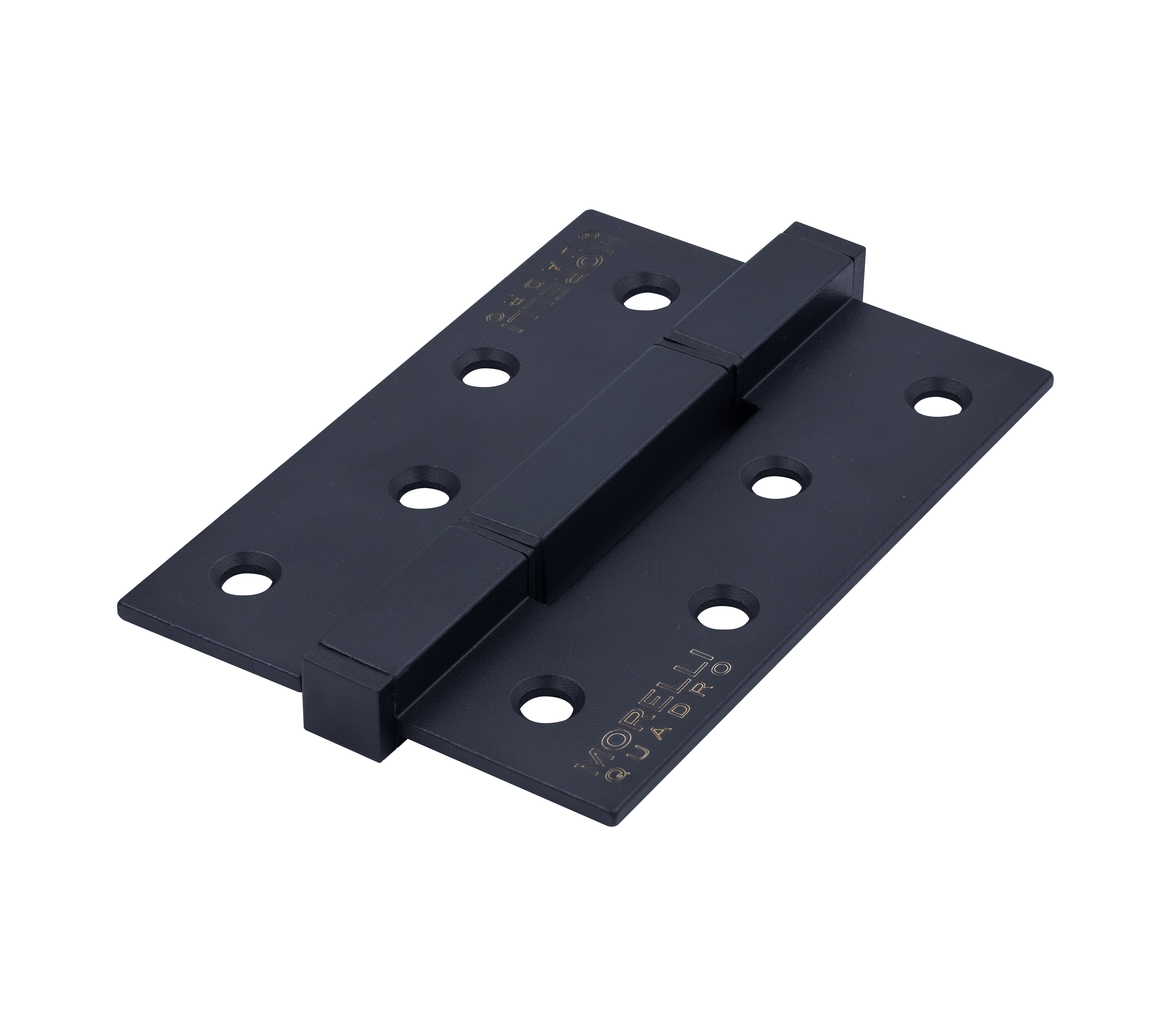 Петля QUADRO-2 BL врезная на квадратной оси, цвет черный фото купить Шымкент (Чимкент)