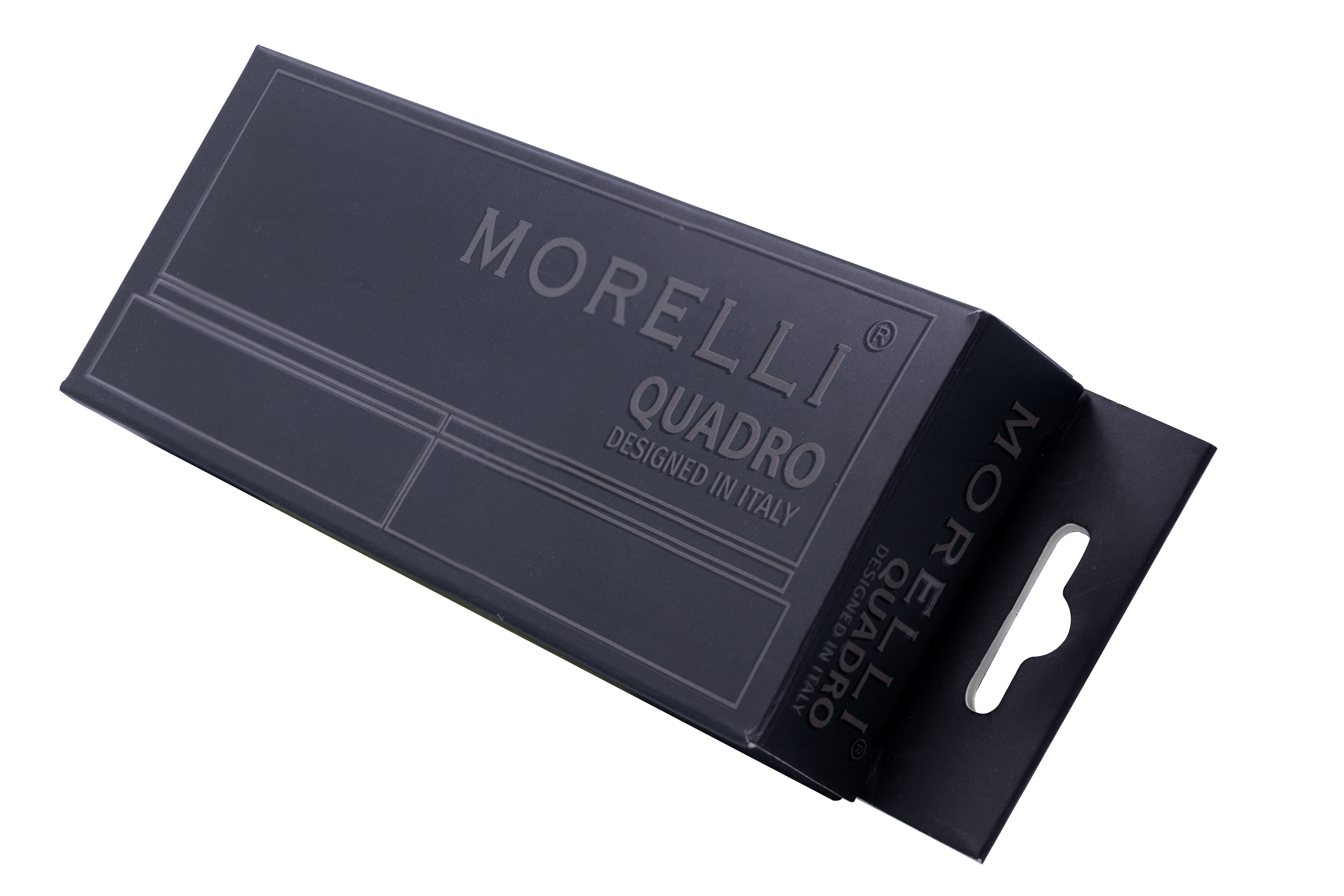 Петля QUADRO-2 BL врезная на квадратной оси, цвет черный фото morelli Шымкент (Чимкент)