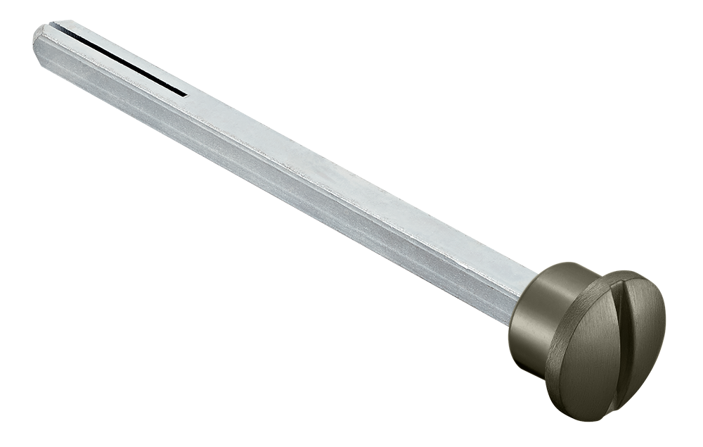 Четырехгранник LUX-SPINDLE-WC 110 ANT 110мм с кнопкой, цвет антрацит фото купить Шымкент (Чимкент)