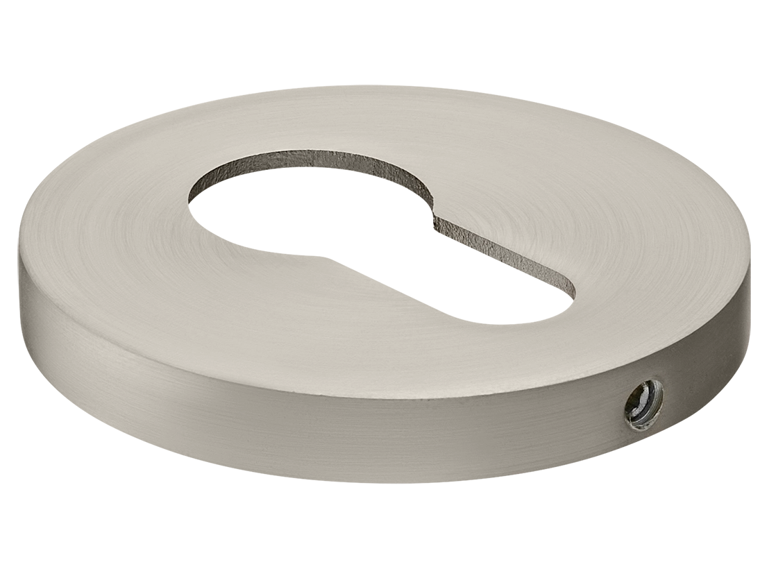 Накладка на замок MH-KH-R6 MSN на круглой розетке, цвет матовый сатинированный никель фото купить Шымкент (Чимкент)