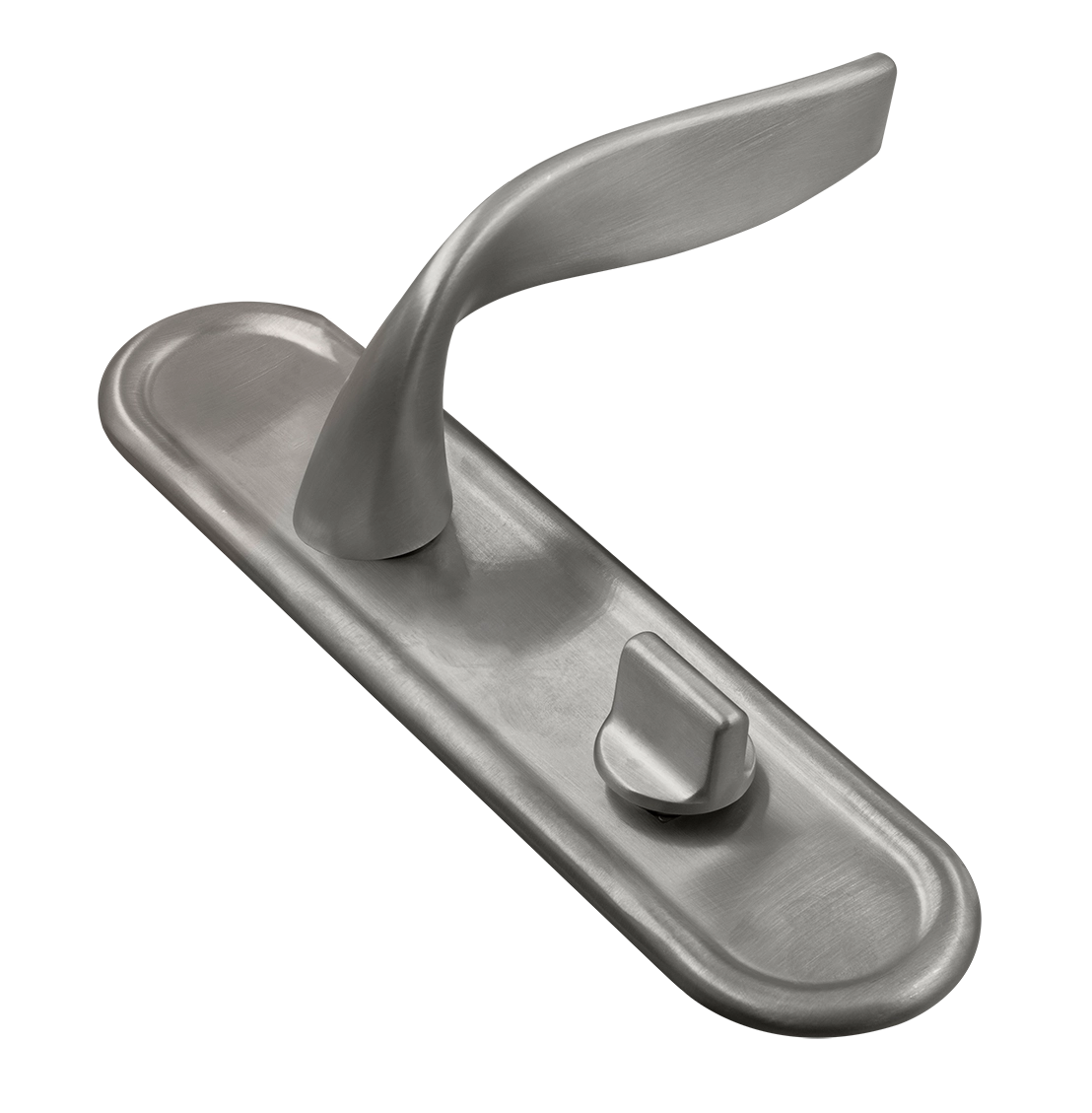 Ручка дверная SKYSCRAPER PLR WF на планке, цвет Зимняя стужа/Winter Frost фото купить Шымкент (Чимкент)