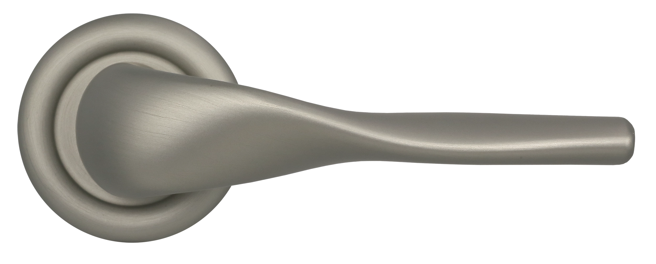 Ручка дверная LVB R7 SMI на круглой розетке, цвет Весенняя дымка/Spring Mist фото купить в Шымкенте