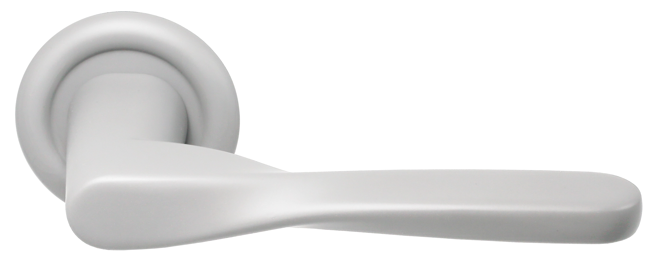 Ручка дверная THE OLYMPICS R7 SSW на круглой розетке, цвет Стокгольмский снегопад/Stockholm Snowfall фото купить Шымкент (Чимкент)