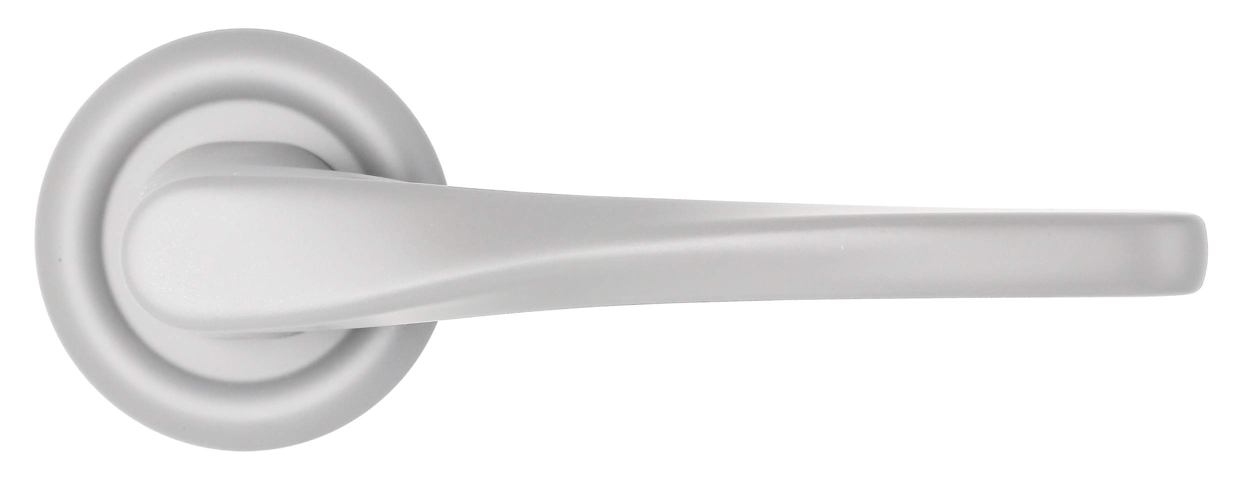 Ручка дверная THE OLYMPICS R7 SSW на круглой розетке, цвет Стокгольмский снегопад/Stockholm Snowfall фото купить в Шымкенте