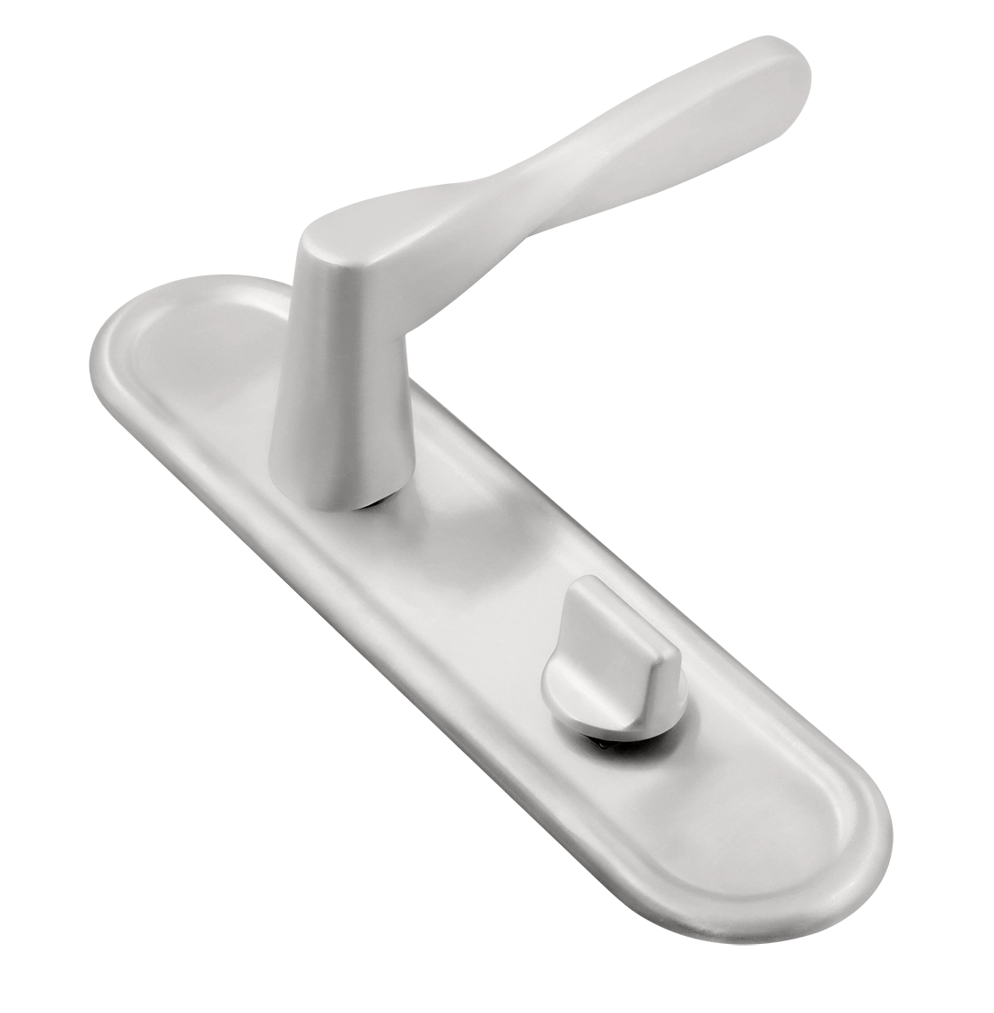 Ручка дверная THE OLYMPICS PLR SSW на планке, цвет Стокгольмский снегопад/Stockholm Snowfall фото купить Шымкент (Чимкент)