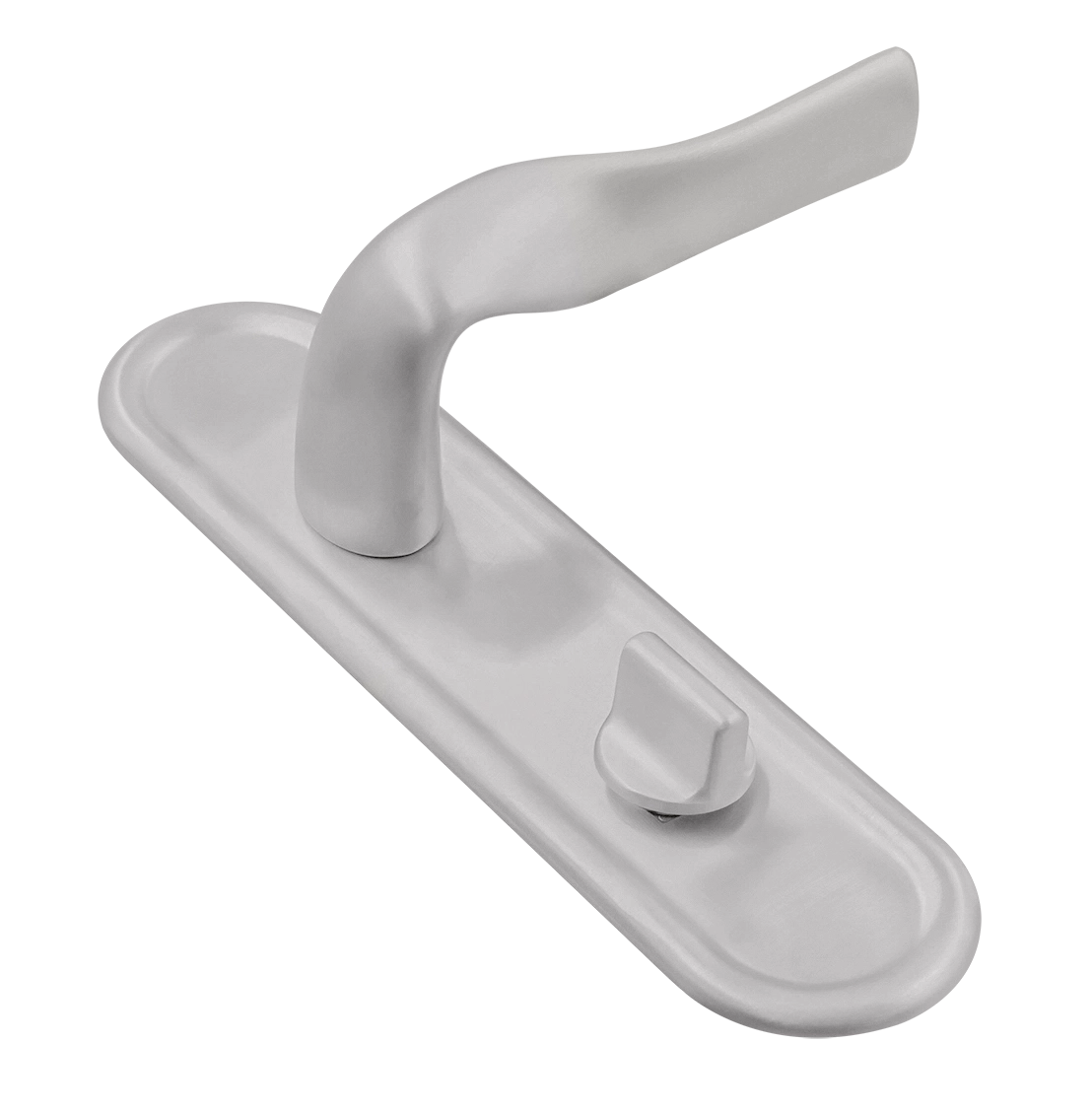 Ручка дверная LVB PLR SSW на планке, цвет Стокгольмский снегопад/Stockholm Snowfall фото купить Шымкент (Чимкент)