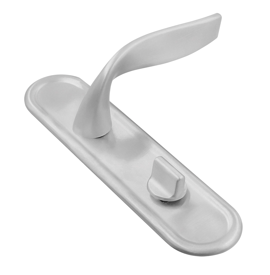 Ручка дверная SKYSCRAPER PLR SSW на планке, цвет Стокгольмский снегопад/Stockholm Snowfall фото купить Шымкент (Чимкент)