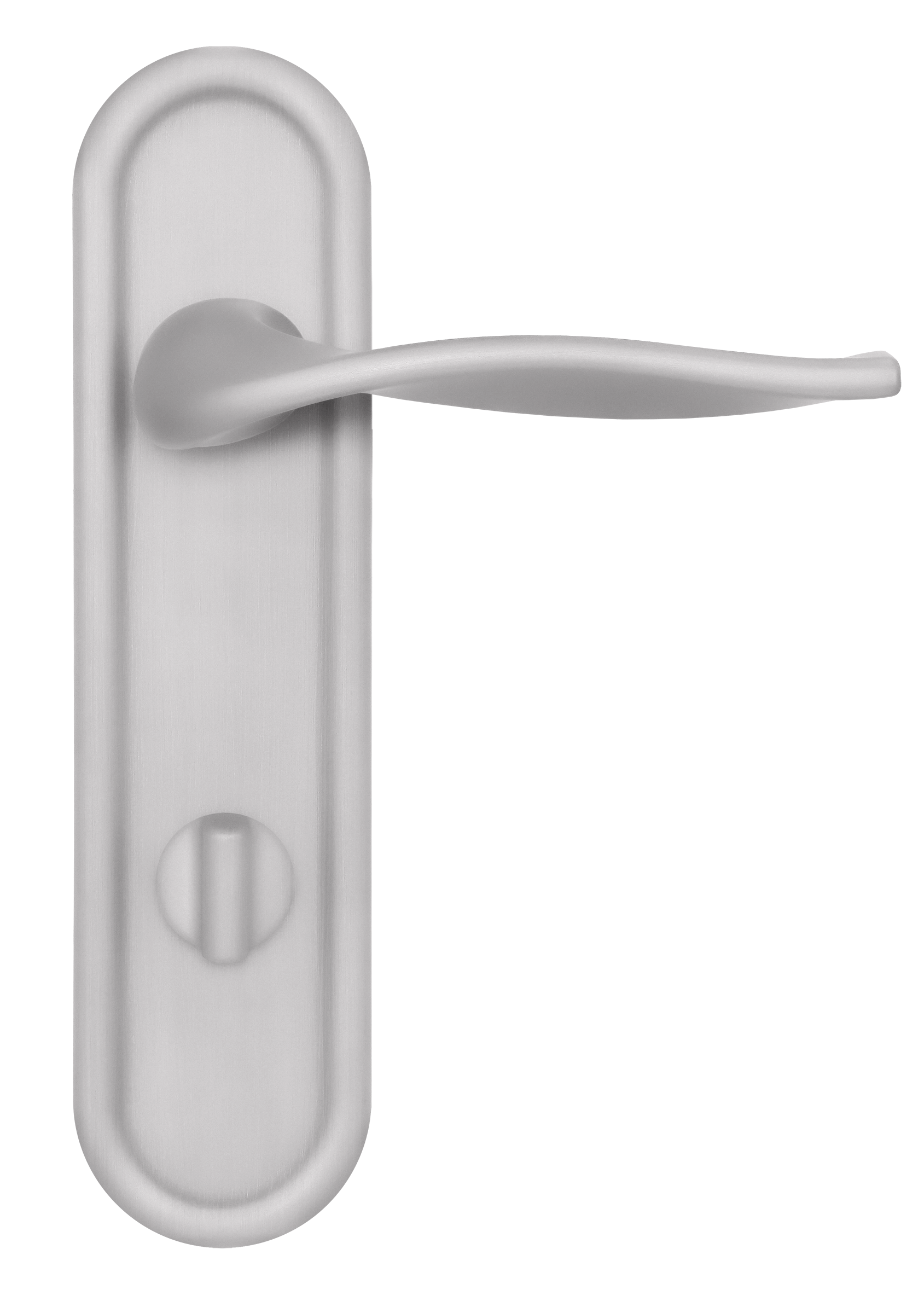 Ручка дверная SKYSCRAPER PLR SSW на планке, цвет Стокгольмский снегопад/Stockholm Snowfall фото купить в Шымкенте