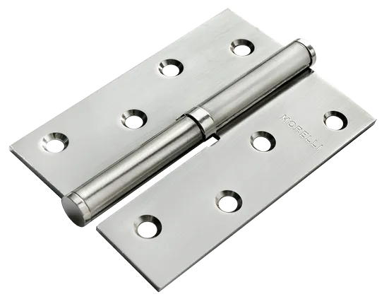 Петля разъемная стальная MSD 100X70X2.5 SC L левая, врезная, цвет матовый хром, сталь фото купить Шымкент (Чимкент)