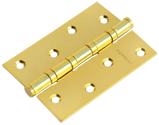 Петля универсальная MS 100X70X2.5-4BB PG стальная, врезная, цвет золото, сталь фото купить Шымкент (Чимкент)