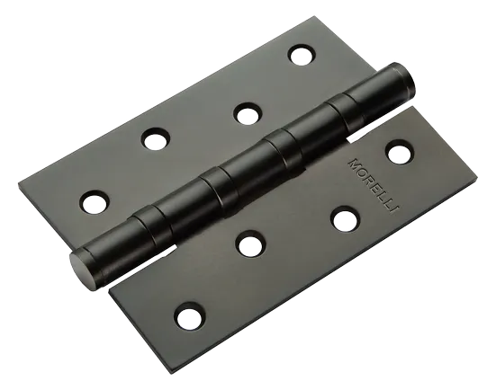 Петля карточная универсальная MS 100X70X2.5-4BB BL, врезная, цвет черный, сталь фото купить Шымкент (Чимкент)