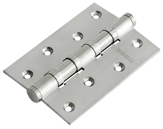    	 Петля карточная латунная универсальная MBU 100X70X3-4BB SN , врезная, цвет белый никель фото купить Шымкент (Чимкент)