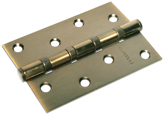 Петля универсальная карточная MS 100X70X2.5-4BB COF стальная, врезная, цвет кофе, сталь фото купить Шымкент (Чимкент)