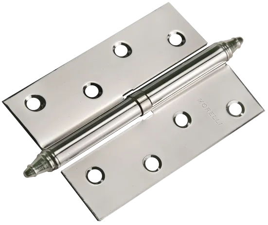 Петля разъемная стальная MS 100X70X2.5 R SN правая, врезная, цвет матовый никель, сталь фото купить Шымкент (Чимкент)