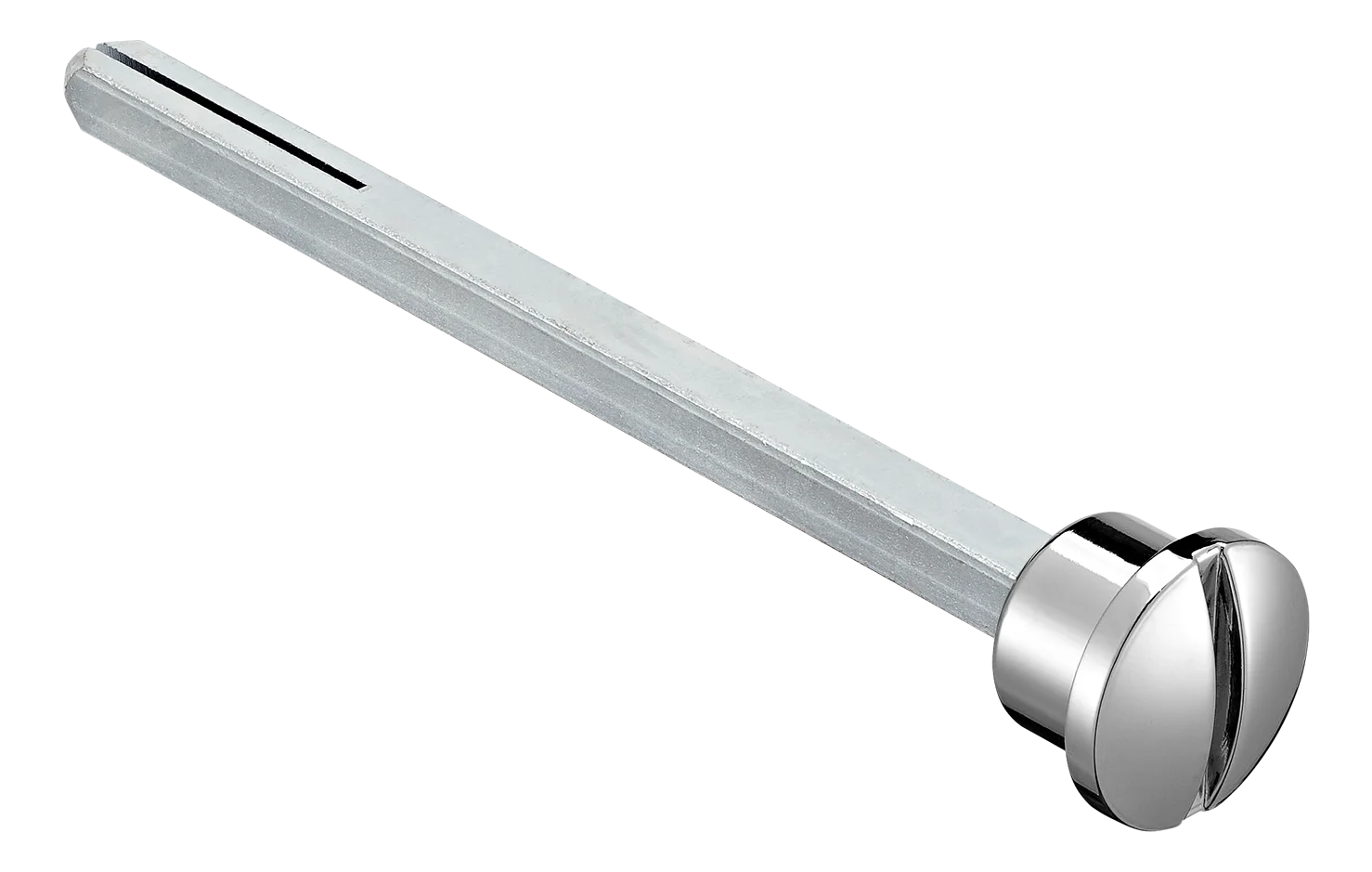 Четырехгранник LUX-SPINDLE-WC 110 CRO 110мм с кнопкой, цвет хром фото купить Шымкент (Чимкент)