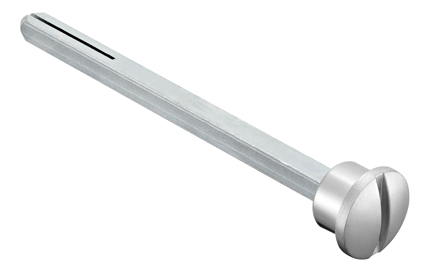 Четырехгранник LUX-SPINDLE-WC 110 CSA 110мм с кнопкой, цвет мат. хром фото купить Шымкент (Чимкент)
