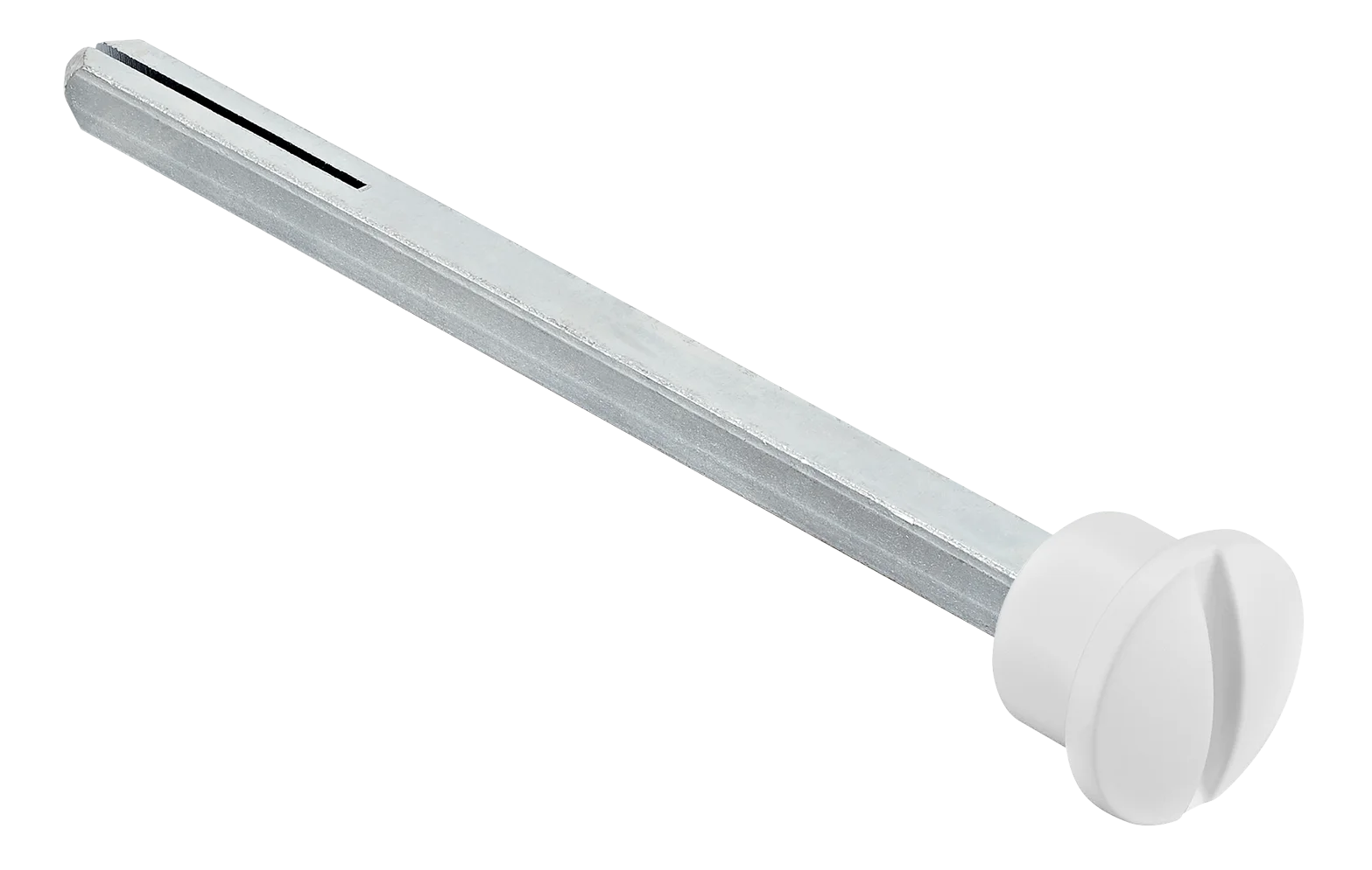 Четырехгранник LUX-SPINDLE-WC 110 BIA 110мм с кнопкой, цвет белый фото купить Шымкент (Чимкент)