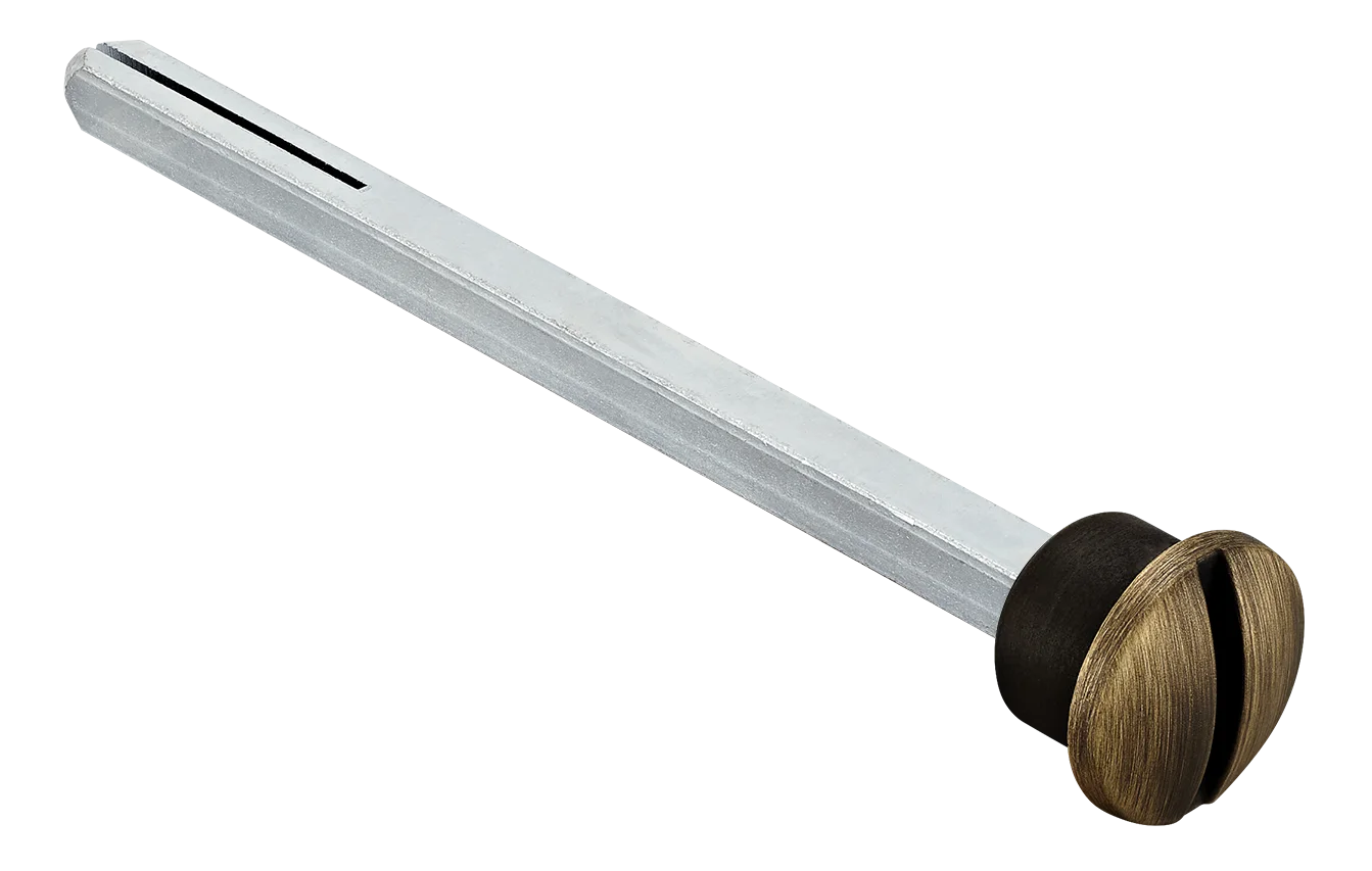 Четырехгранник LUX-SPINDLE-WC 110 CAFFE 110мм с кнопкой, цвет кофе фото купить Шымкент (Чимкент)