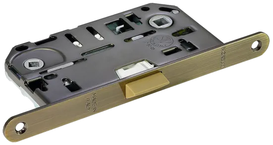 Замок межкомнатный IP WC MAB бесшумный, сантехнический, цвет античная бронза фото купить Шымкент (Чимкент)