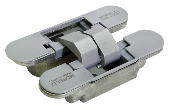 Петля скрытая HH-2 SC врезная с 3D - регулировкой, цвет матовый хром фото купить Шымкент (Чимкент)