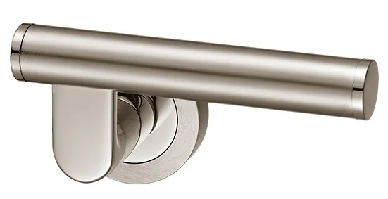TELESCOPE R2 NIS/NIK, ручка дверная, цвет - матовый никель/никель фото купить Шымкент (Чимкент)